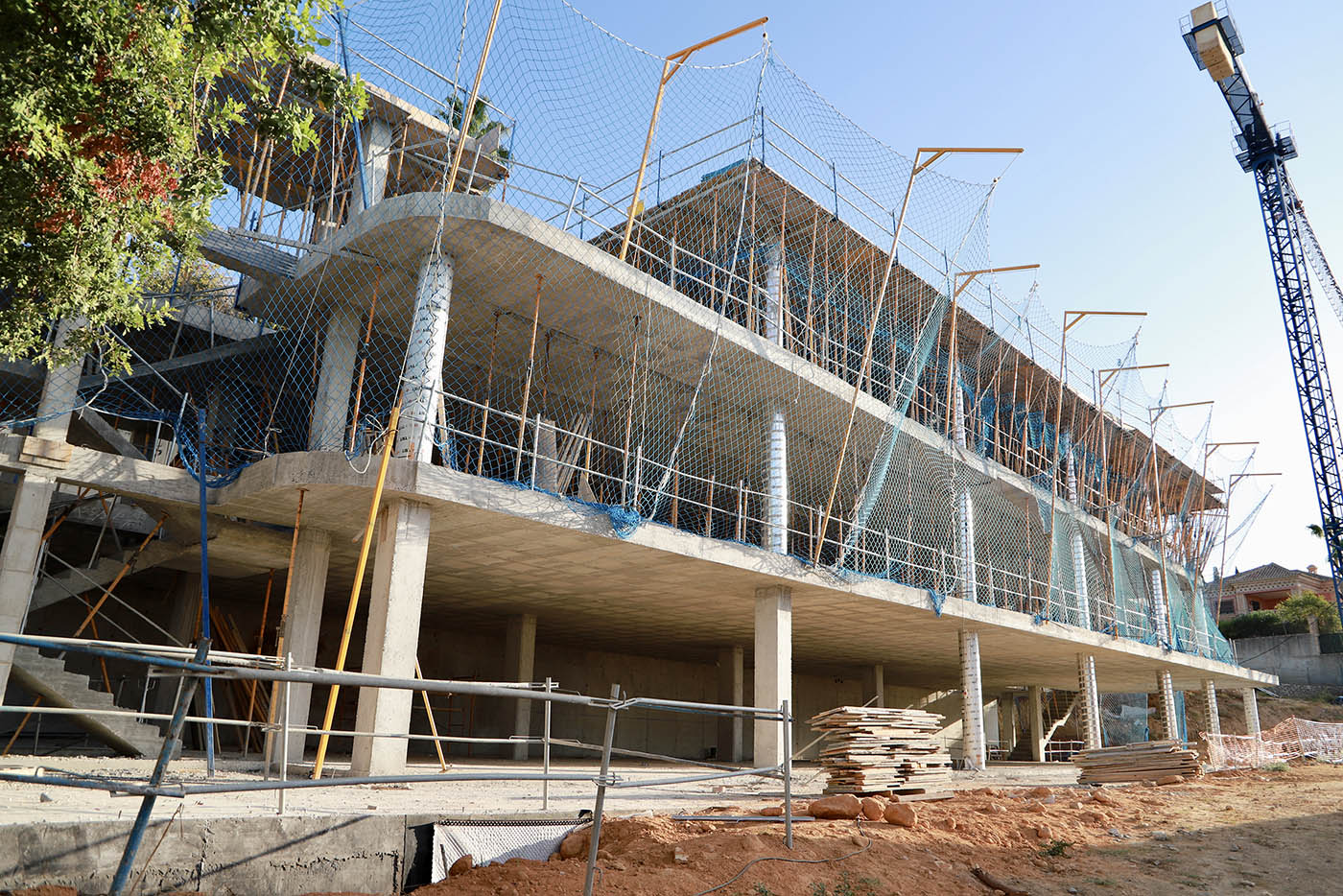 Los trabajos de construcción de la nueva residencia pública para mayores de Marbella se encuentran al 30 por ciento de ejecución y finalizarán en el último trimestre de 2024